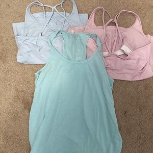LOT of 3 GAP maternity workout tanks
